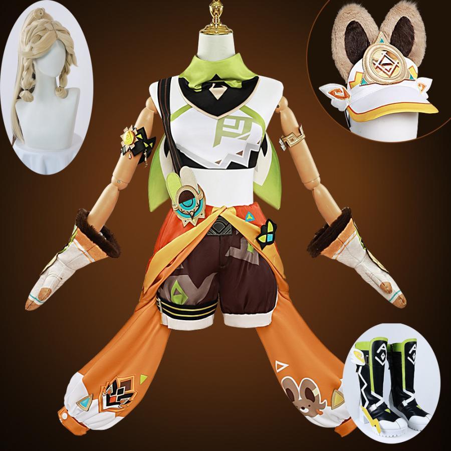 原神 げんしん genshin ナタ カチーナ コスプレ衣装 日常服 ハロウィン仮装 文化祭