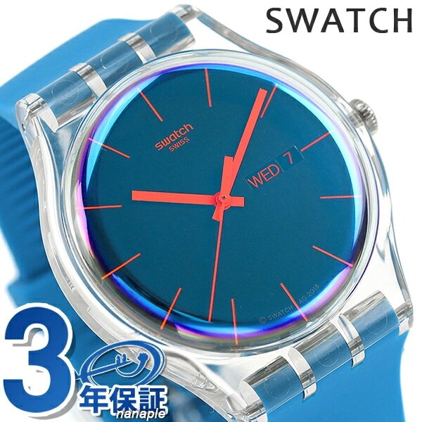 驚きの安さ スウォッチ SWATCH メンズ レディース 腕時計 POLABLUE