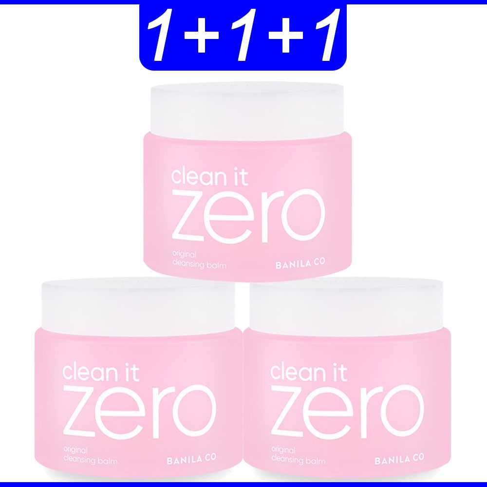 1+1+1 クリーンイットゼロクレンジングバームオリジナル180ml バニラコ クリーンイットゼロ大容量
