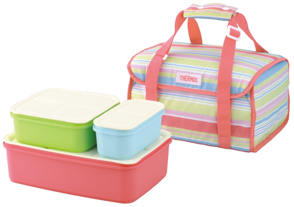 THERMOS ファミリーフレッシュランチボックス ピンクストライプ DJF-4001 PSR 5,573円