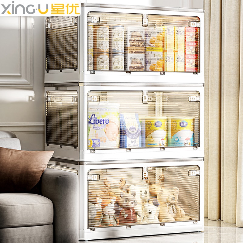 収納ボックスワードローブ衣類衣類キルト折りたたみ収納ボックス家庭ゴミプラスチックオーガナイザー