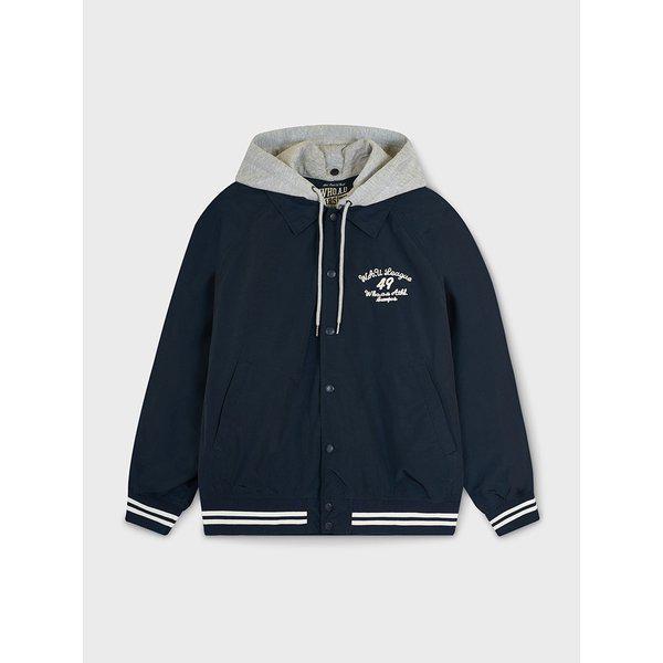WHJJG2221U スターフィールド水原店 男女共用 Hood Varsity Coach Jacket