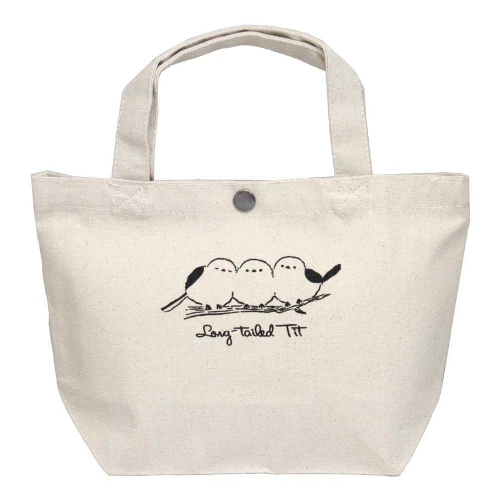 裁縫セット トートバッグ シマエナガ【日本製裁ちばさみ】(右利き用)