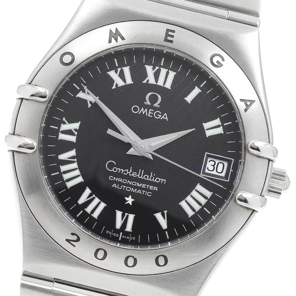 オメガ OMEGA 1504.50 コンステレーション ミレニアム クロノメーター デイト 自動巻き メンズ 保証書付き_956277【中古】