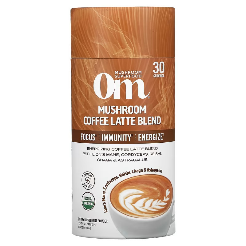 Om Mushrooms　キノコ コーヒーラテブレンド240g（8.47オンス）