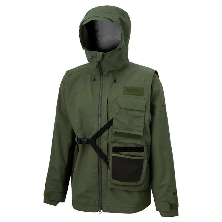 スリーウェイアタッチメントジャケットオニベジ（メンズ） L カーキ #TOMRJK04-KH