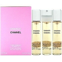 チャンス ツイスト＆スプレー EDT SP 20ml ×3【リフィル】【送料無料】【香水 レディース】