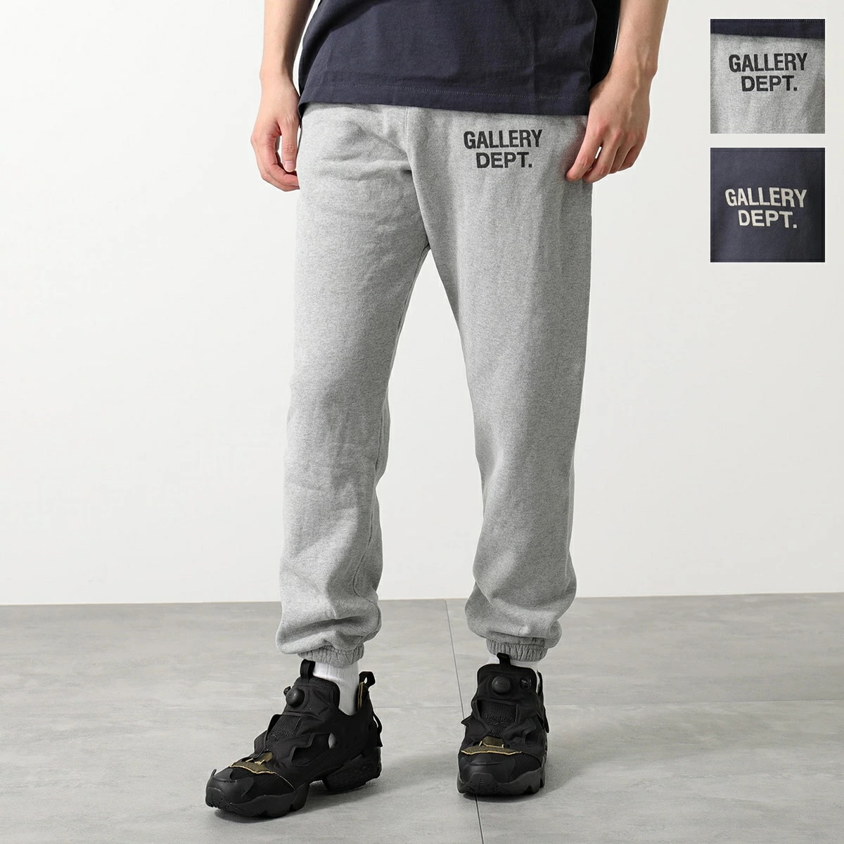 GALLERY DEPT ギャラリーデプト スウェットパンツ GD ENGLISH LOGO SWEATPANTS EN-2130 EN-2100 メンズ コットン ロゴ カラー2色