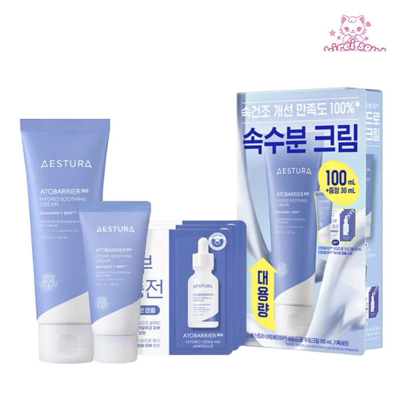 【大容量 企画 セット】 アトバリア365 ハイドロ スージング クリーム 130ml (100ml+30ml) 肌荒れ 敏感肌 クリーム 保湿 モイスチャークリーム 水分クリーム ヒアルロン酸 5,459円