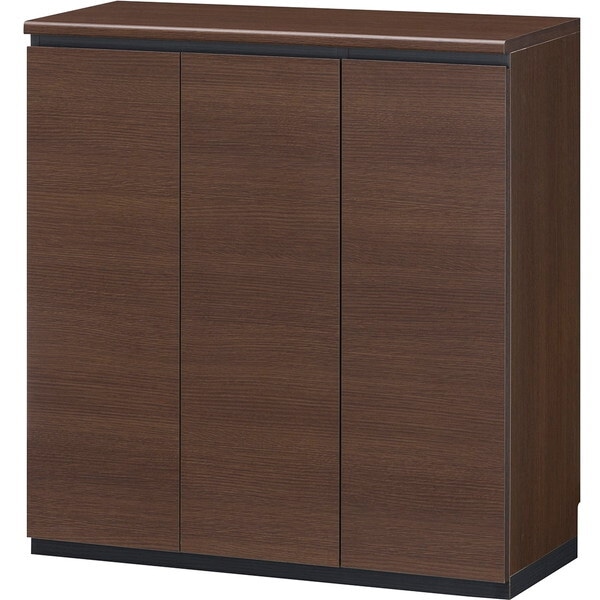 白井産業 PRE-9590CD DK カウンター型シューズラック ダークブラウン メーカー直送