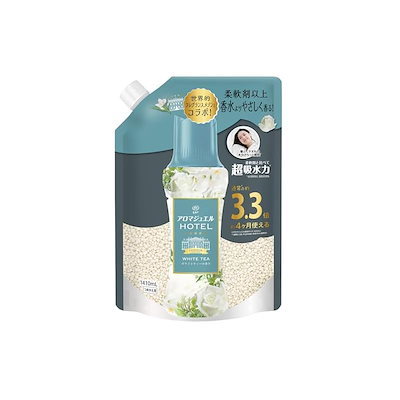 他サイト： レノア ハピネス アロマジュエル 香り付け専用ビーズ ホワイトティー 詰め替え 1,410mL [大容量]の商品画像