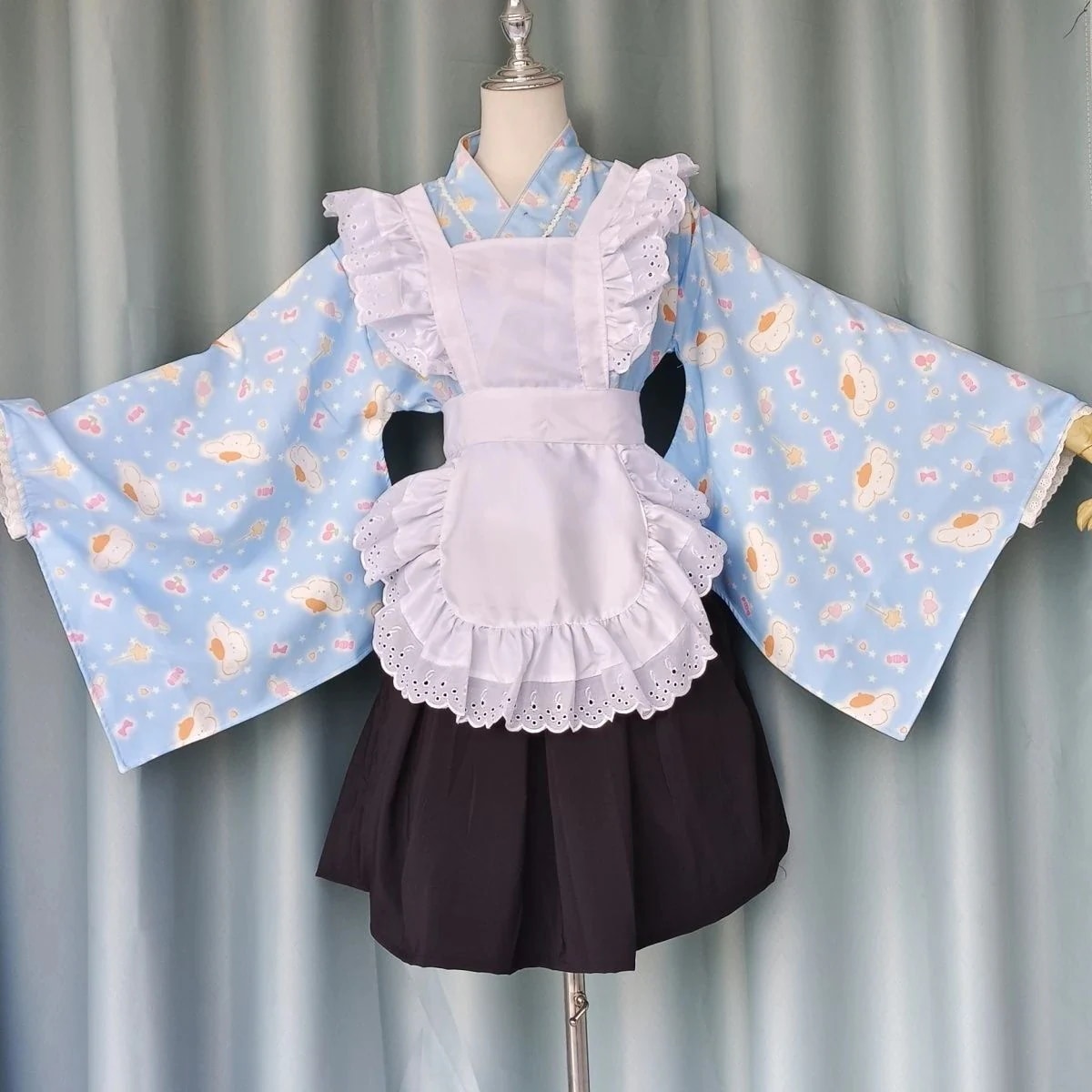 ロリータ 春の日 オリジナルセット ロリータメイド 日系 かわいい 中華風 ロールプレイング