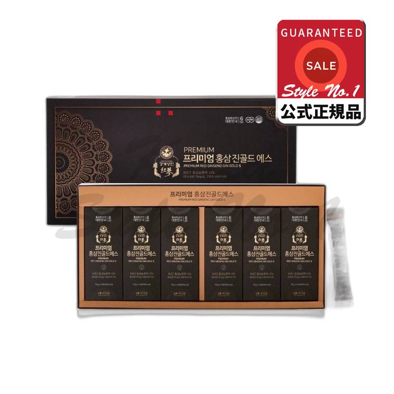 プレミアム紅参ジンゴールドS 10g