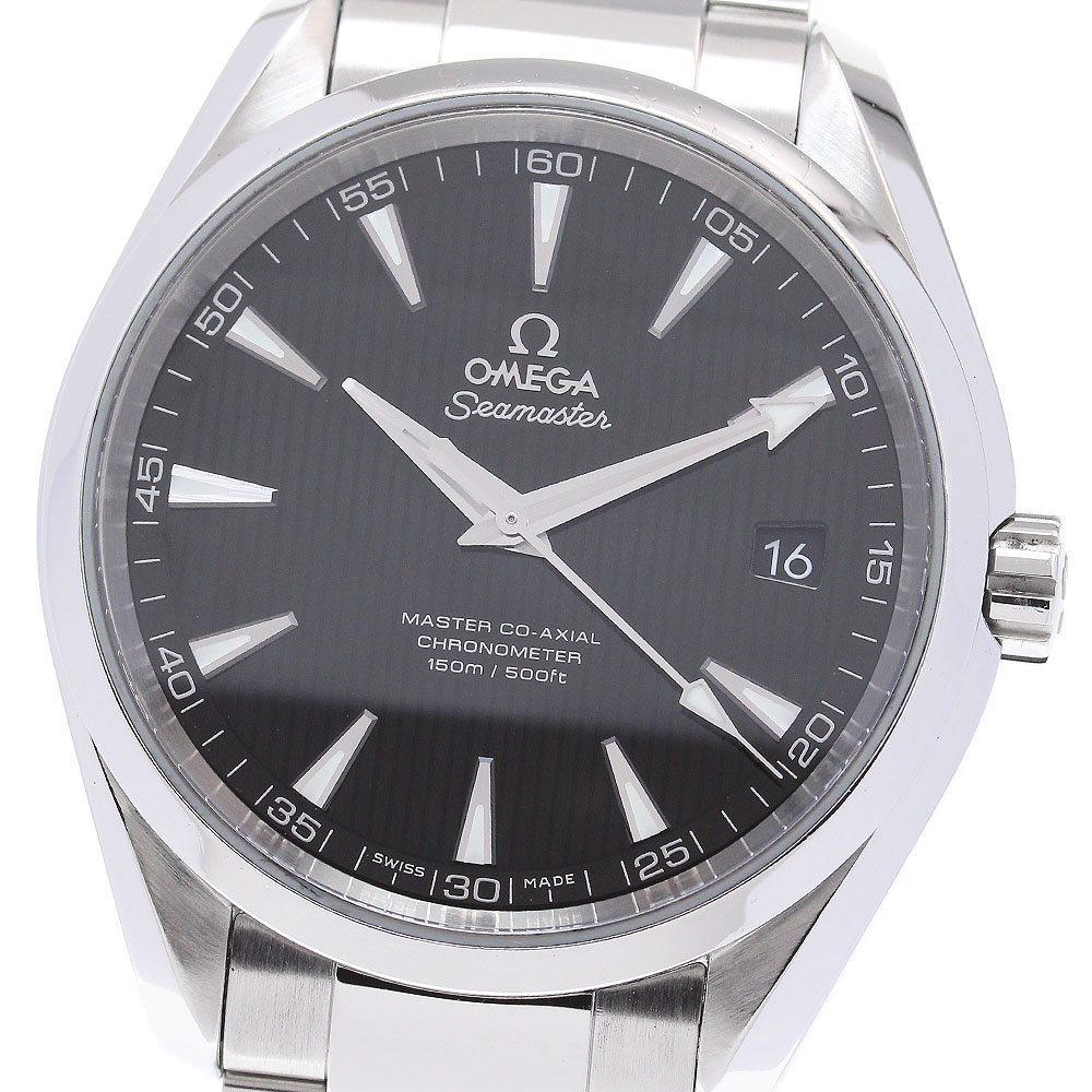 オメガ OMEGA 231.10.42.21.01.003 シーマスター アクアテラ 150 マスターコーアクシャル 自動巻き メンズ _839187【中古】