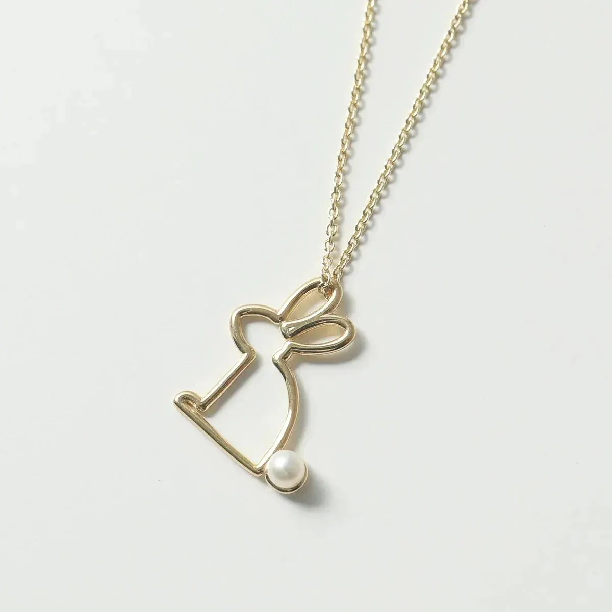 ALIITA アリータ ネックレス CONEJITO PERLA NECKLACE ROLO レディース パール ラビット モチーフ ペンダント アクセサリー】