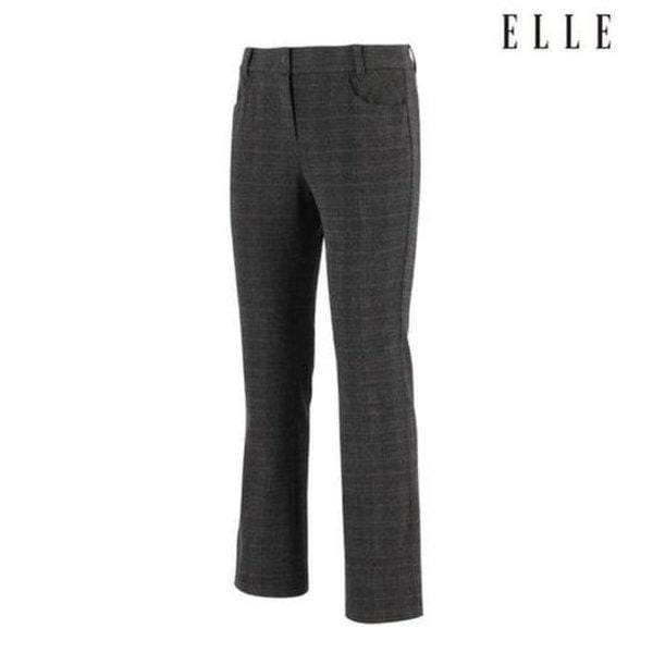 セーブゾーン01 女性 ビッグチェック ブーツカット パンツ 6K61608 190 (41552935)