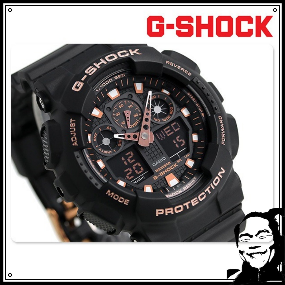 G-SHOCK_カシオ メンズ腕時計 海外モデルGA-100GBX-1A4