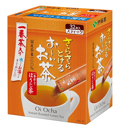 他サイト： おーいお茶 ほうじ茶 粉末 0.8g×32本 スティックタイプの商品画像