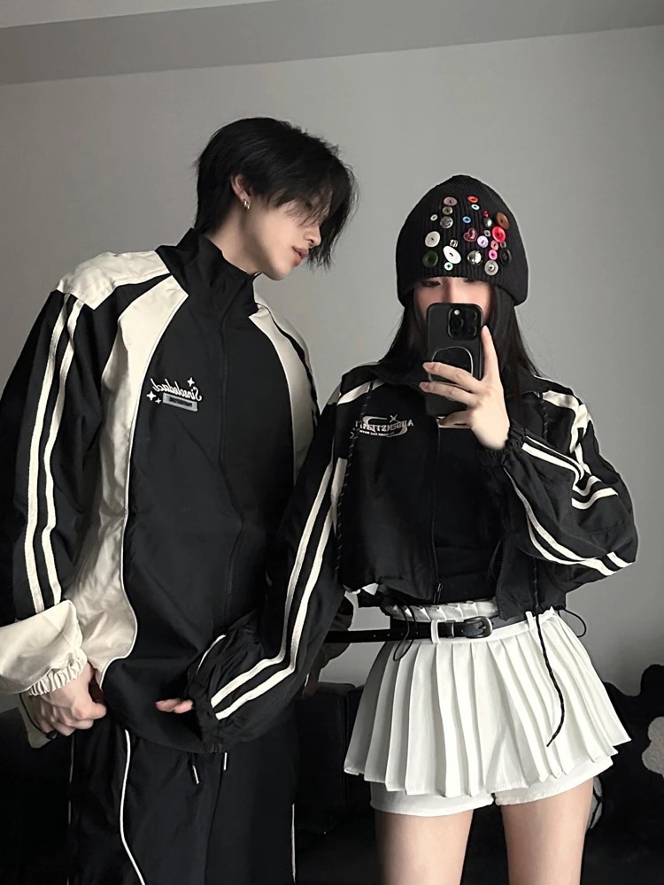 今年 秋冬 韓国 かわいい レディース フード付きアウターフーディーロゴブルゾン長袖シルエットトップスサイド冬カジュアルファッション系サイズお出かけフル丈羽織りトラック