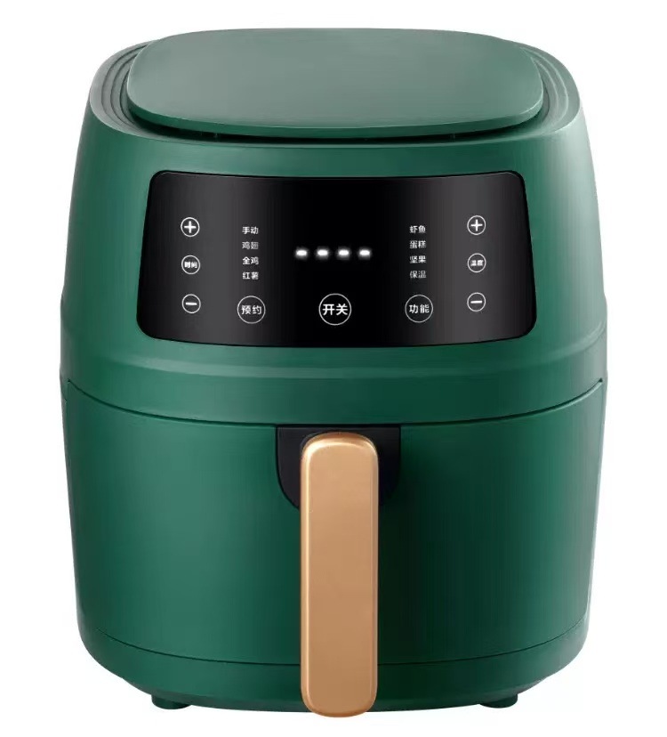 ノーオイルフライヤーノンフライヤータッチパネル 8L 電気フライヤー エアフライヤー 1台多役 コンパクト 一人暮らし 調理家電 便利 家庭用 卓上 フライヤー ヘルシー 日本語説明書＆特製レシピ