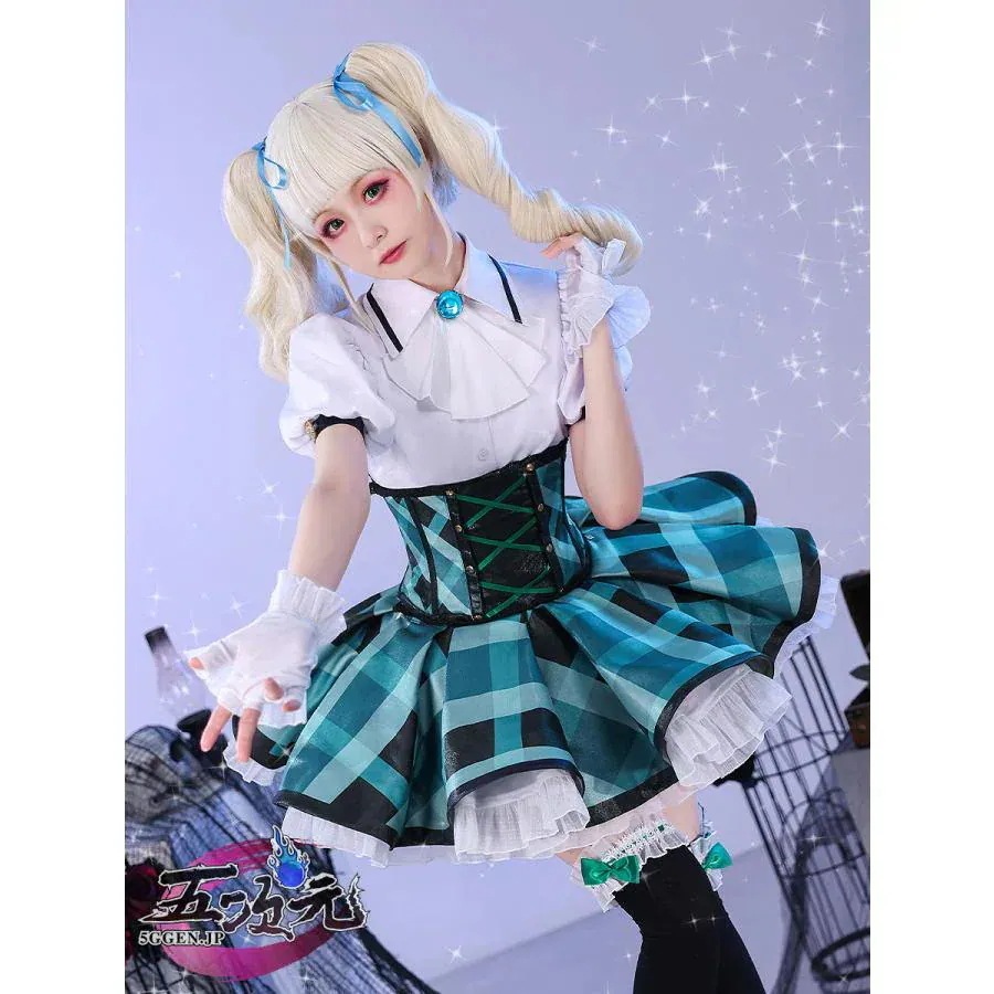 即納あり 三分妄想　アイカツアイドルカツドウ　コスプレ　藤堂ユリカ　衣装　ins大人気 ウィッグ　髙!品!質