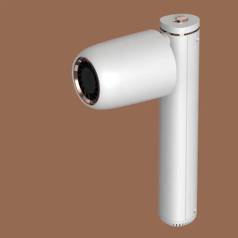 ポータブルコードレスパワフルウィンドヘアドライヤー軽量ブロードライヤーホットおよびコールド充電ベース濃縮器トラベル400w