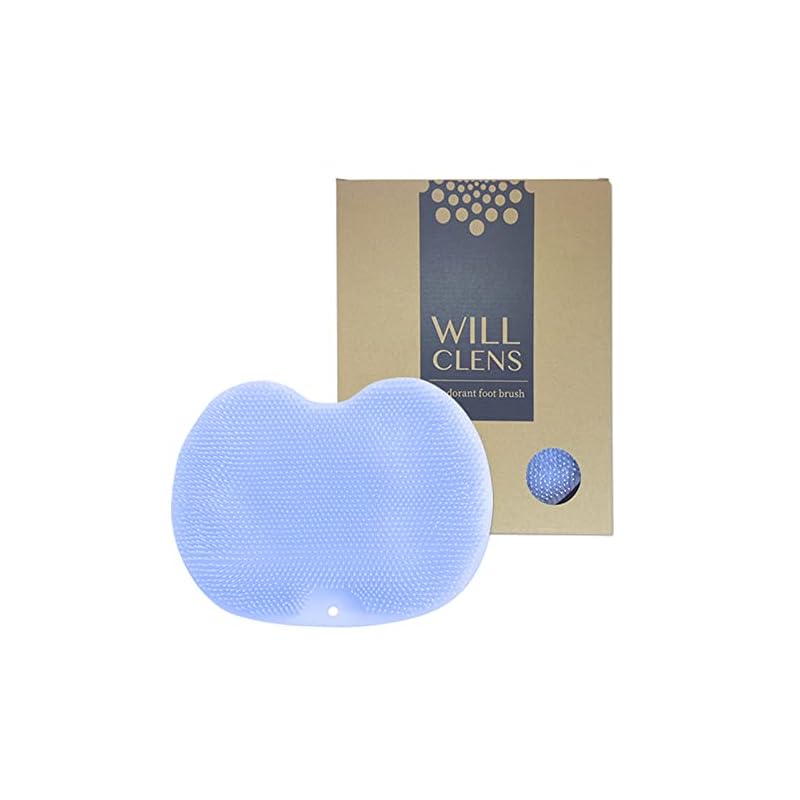 ウィル クレンズ 足の消臭ブラシ 足 消臭 足の臭い フットブラシ 足洗いブラシ 靴 消臭 かかと角質取り 足裏マッサージ