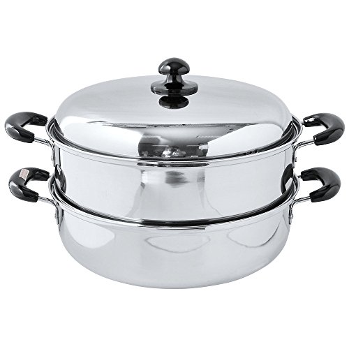 A-Land ステンレス 深型二段蒸し器 30cm 5,411円