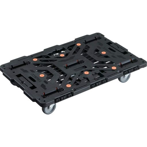 TRUSCO(トラスコ) 連結式樹脂製平台車 ビートル 900X600 自在5輪 BT900J5-E100