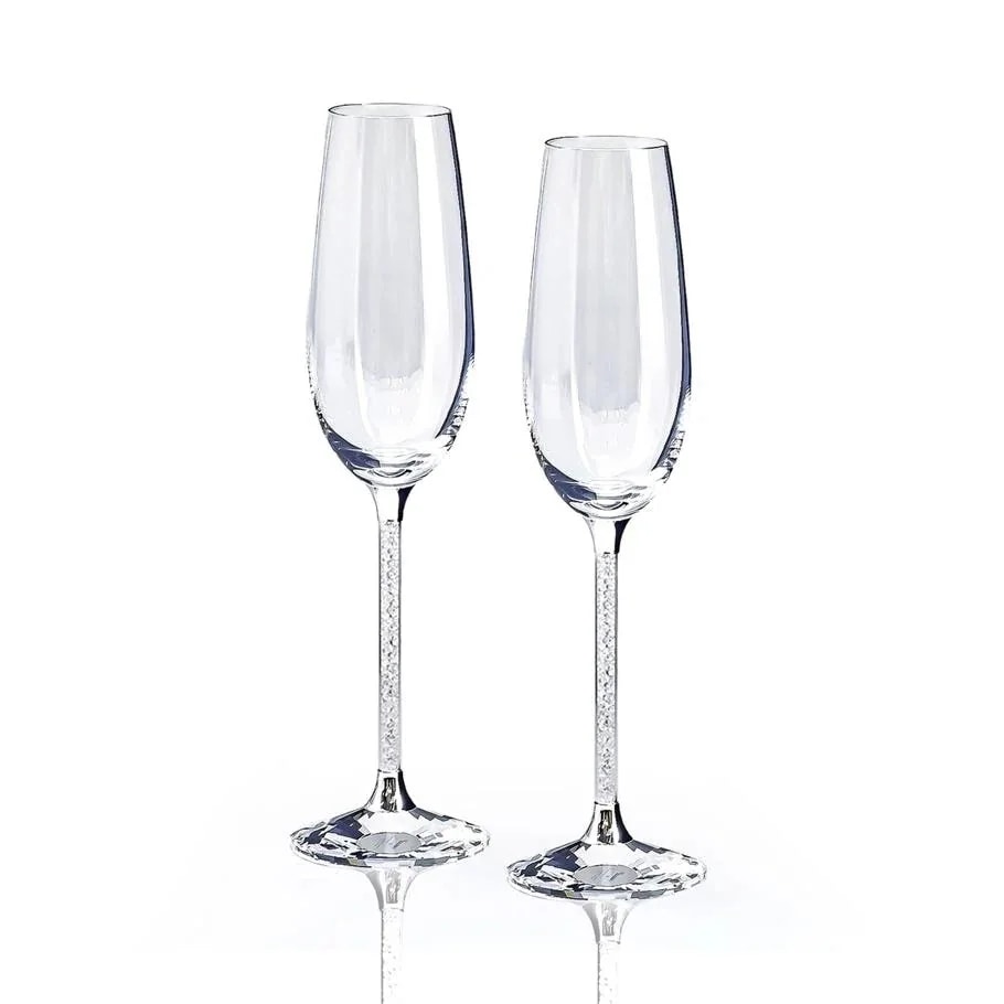 シャンパングラス ペア クリスタルライン トースティンググラス フルートグラス 255678 結婚祝い 記念 高級