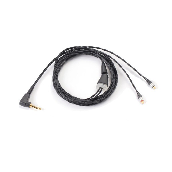 SUPERBAX-CABLE50BK-BAL2.5 ブラック イヤホン用ケーブル SUPERBAXバランス2.5mmケーブル (127cm)