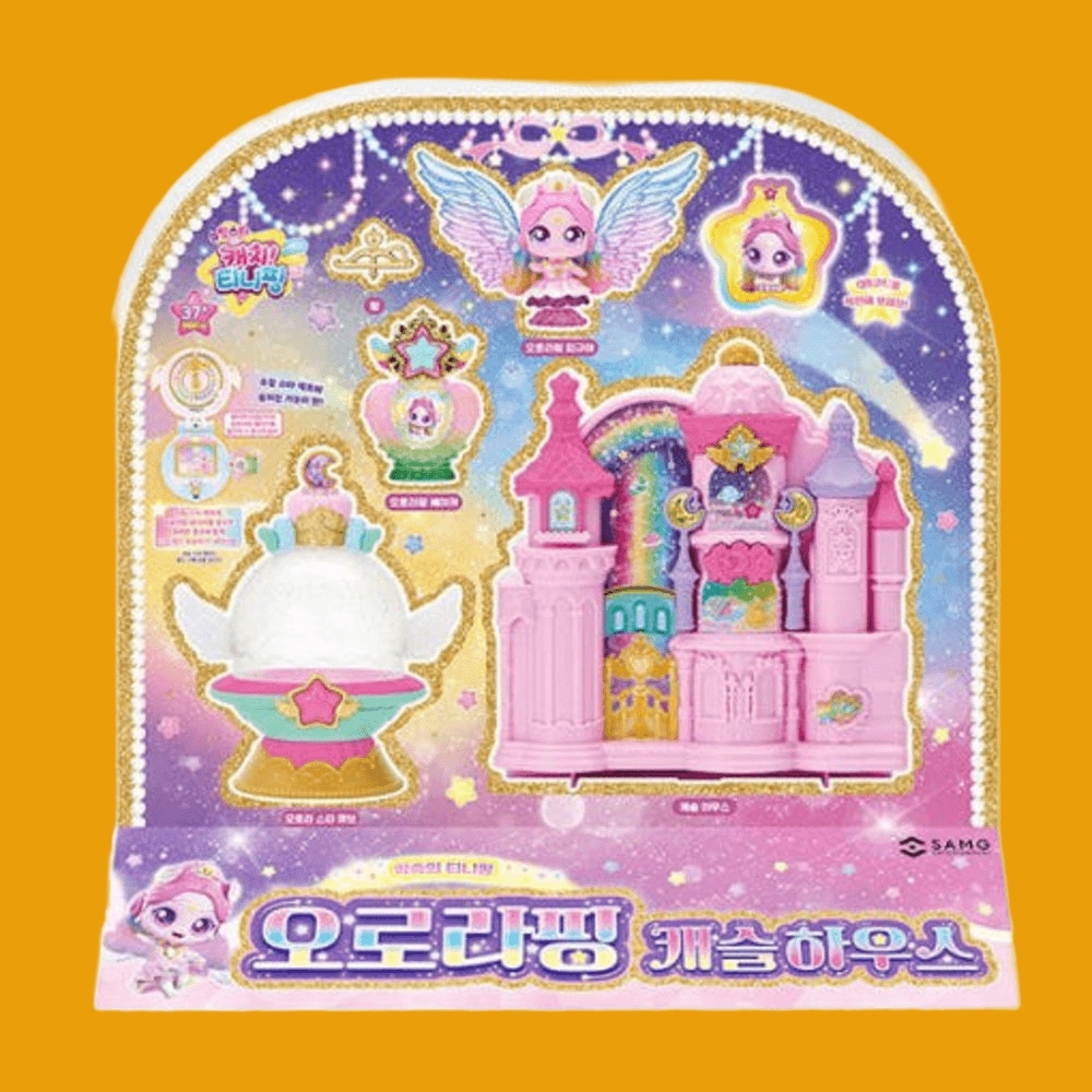[ティニピン] シーズン5 人気NO.1 シューティングスター オーロラピング キャッスルハウス セット * 1個