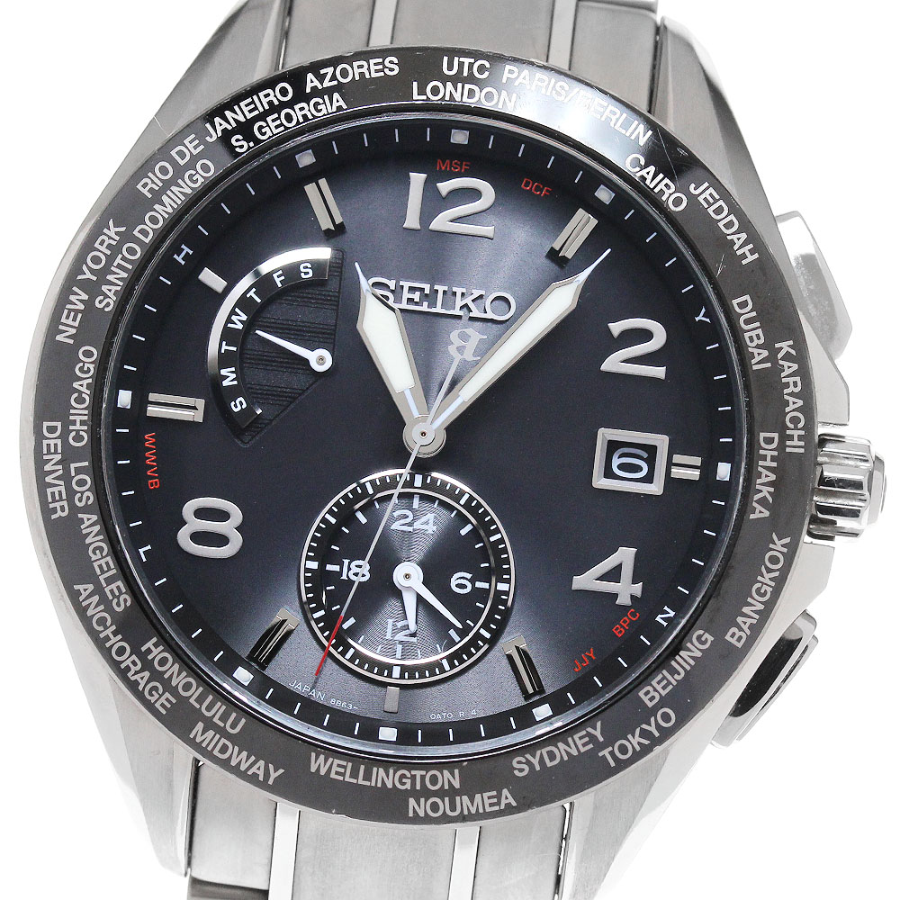 セイコー SEIKO SAGA301/8B63-0AW0 ブライツ 20周年記念モデル 1000本限定 ソーラー電波 メンズ _845510【中古】