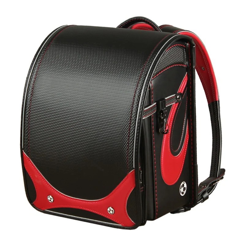 新型サッカーボールシリーズオートロック日本ランドセル男の子マイナス背骨カバー日本ランドセル