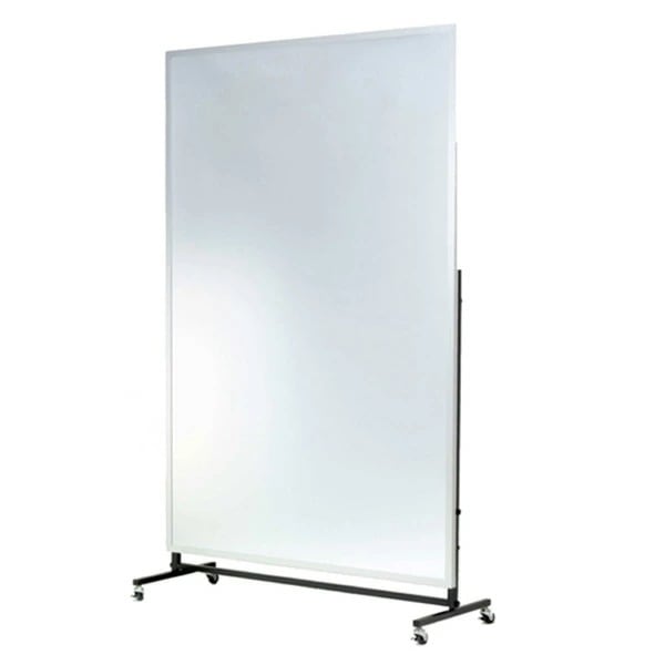 割れない 軽量 スポーツミラー 移動式T型 90×180cm RM-8