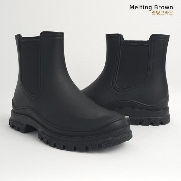 レディース チェルシー レインブーツ 防水ブーツ 長靴 S69