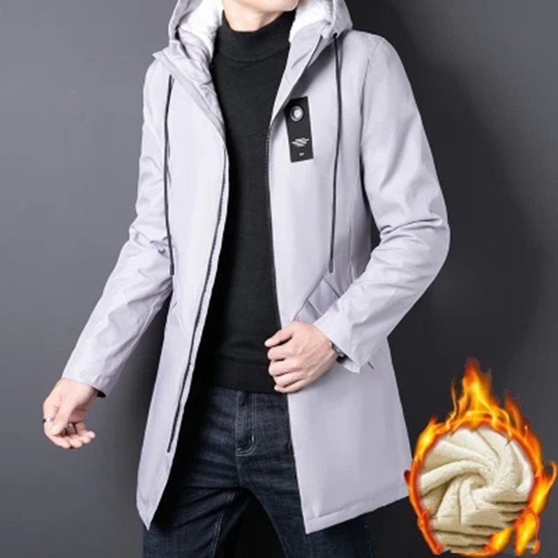 新品 大人気 中綿コート メンズ 中綿ジャケット ロング丈 裏起毛 フード付き アウター ブルゾン 防寒 厚手 暖か 着痩 ゆったり ビジネス 冬服 通勤 おしゃれ