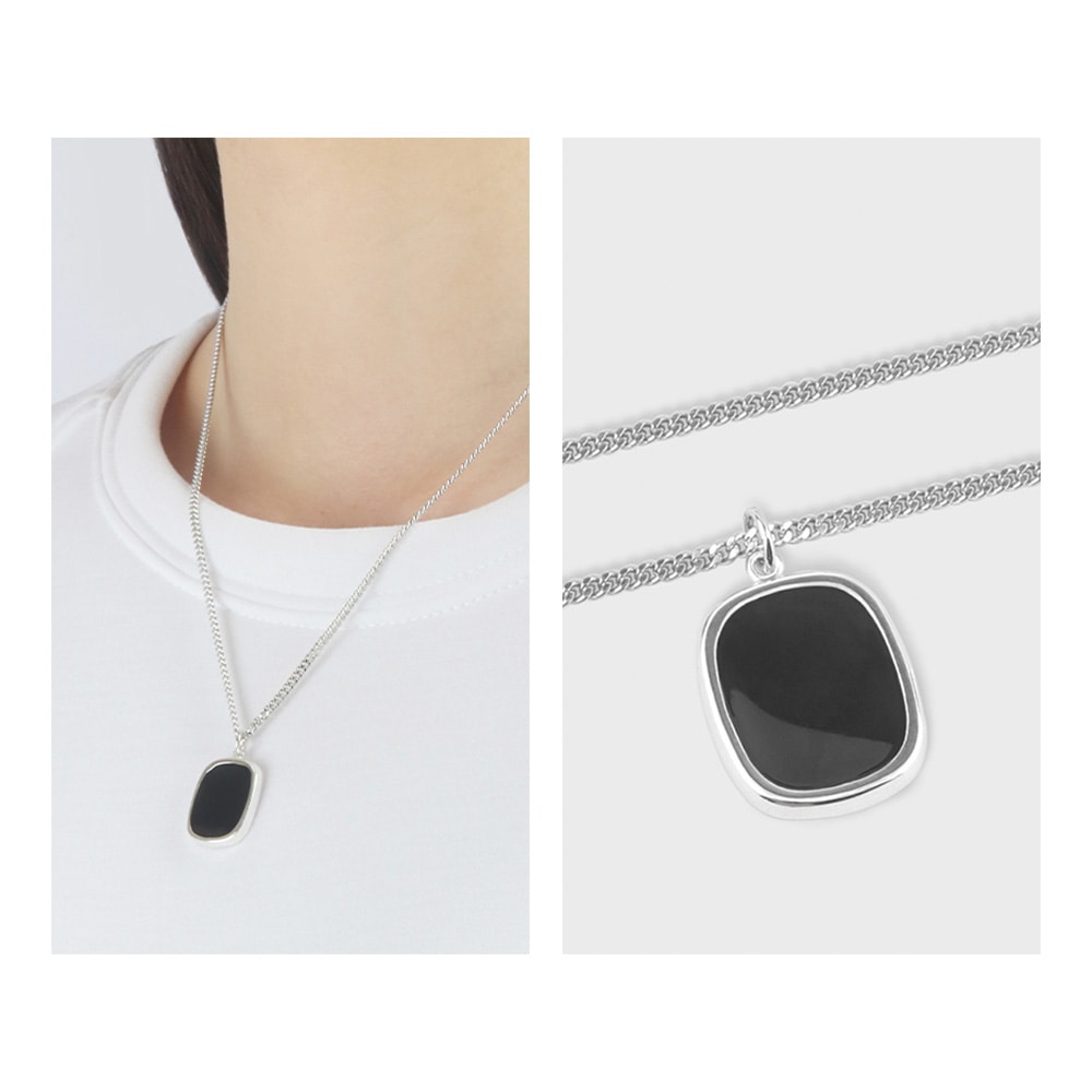 オーバルネッククレス/2022年新作 人気ジュエリー 韓国ファッションスタイル 韓国の人気ブランド デイリーアクセサリー