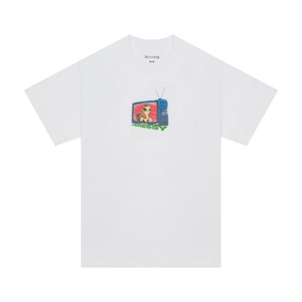 ヘレッシーエイリアン TV T シャツホワイト