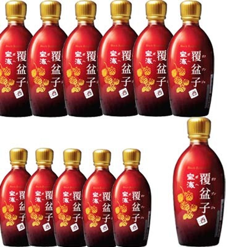 国産】 『宝海』覆盆子（ボクブンザ）瓶 ３７５ｍｌx1２本 甘くまろやかな味わいの健康酒アルコール 14度 その他 - kaidojo.com.br