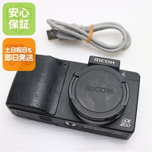 美品 RICOH GX200 ブラック RICOH デジカメ 81 15,120円