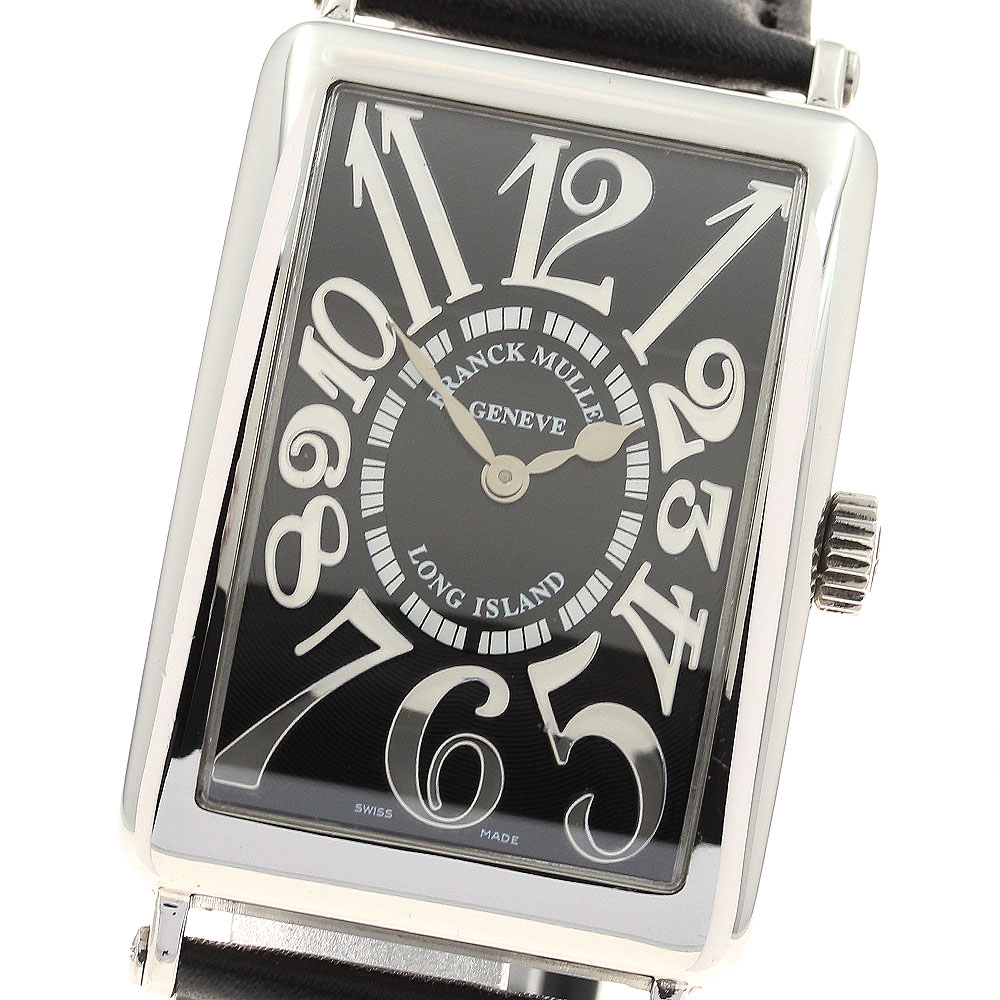 フランクミュラー FRANCK MULLER 1002QZREL ロングアイランド クォーツ メンズ 箱付き_912401【中古】