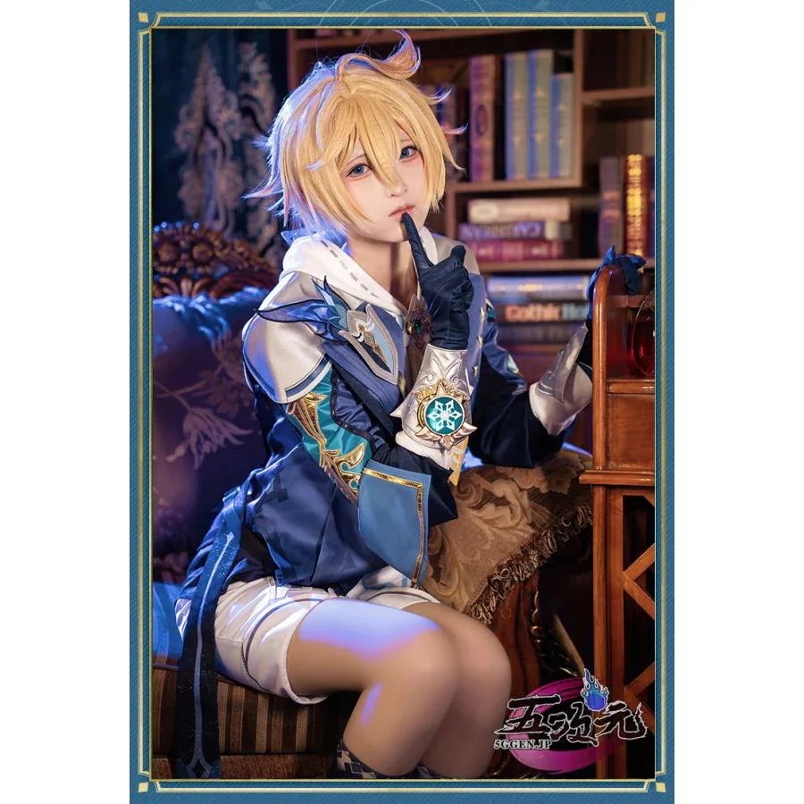 【予約商品】2026新作 Insでも話題に 五次元　基萌　原神　コスプレ　ミカ　衣装　ウィッグ　靴　追加可
