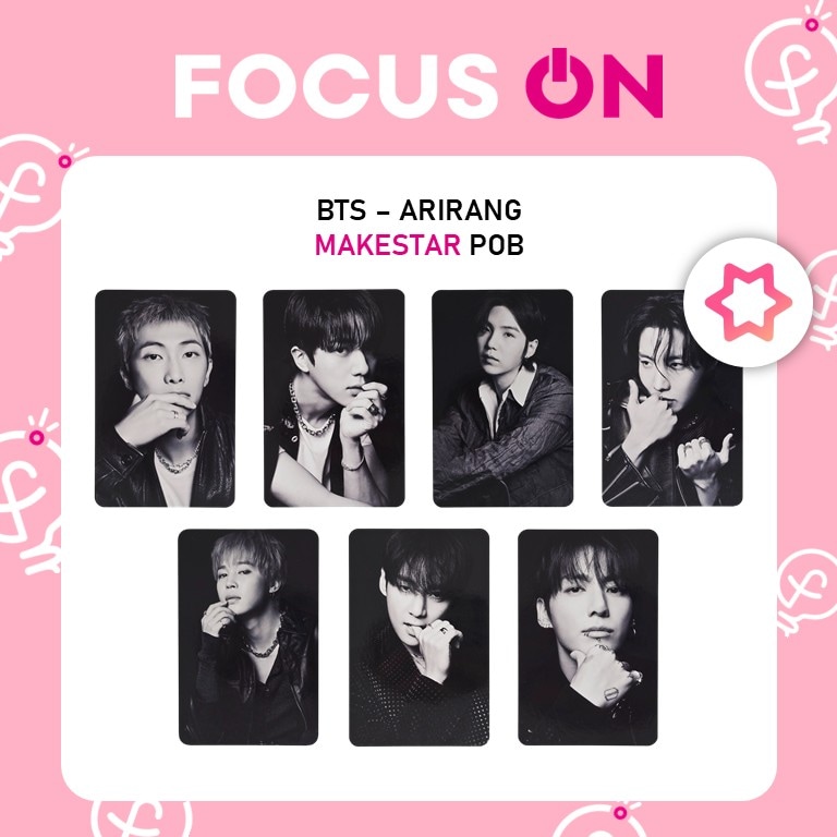 MAKESTAR BTS ARIRANG ジン　特典　トレカ Qoo10] BIGHIT Entertainment BTS ARIRANG MAKESTAR : KPOP