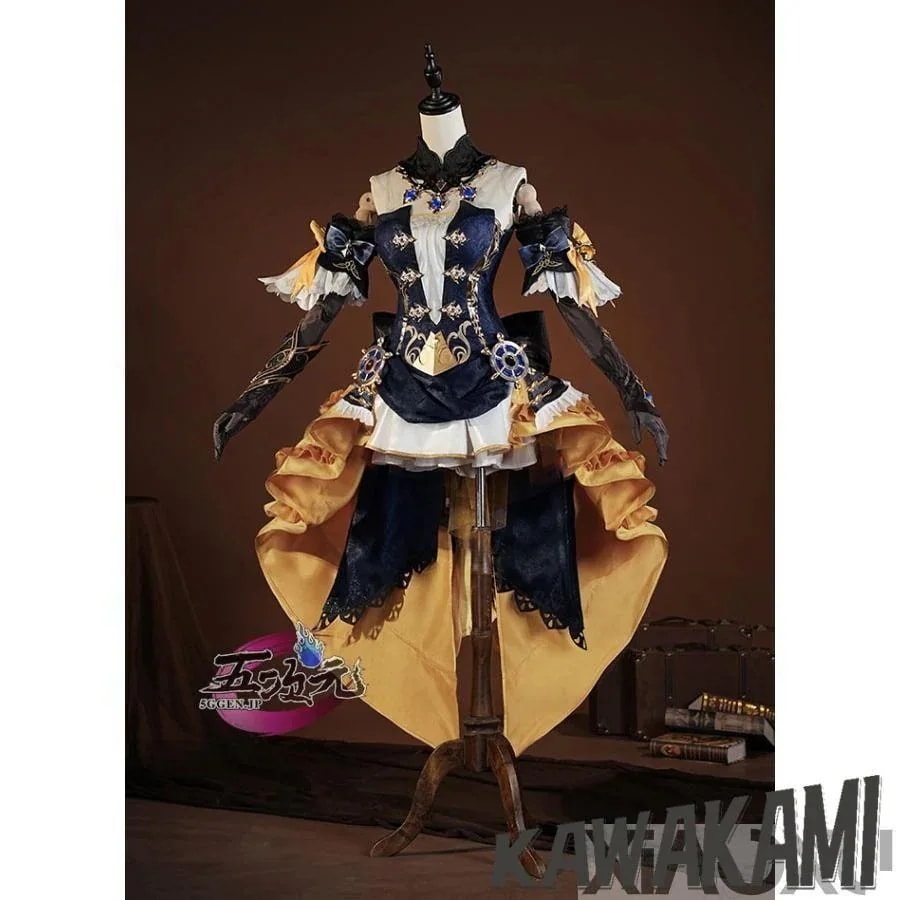 江南猫次　原神　コスプレ　ナヴィア　衣装　 いしょう ウィッグ　靴　 傘　サングラス　能1167