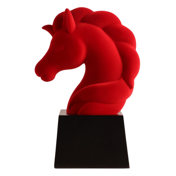 2026年馬 午年 オブジェ 置物 開運置物 開運！馬頭像 デスクトップ 平安 財運 金運