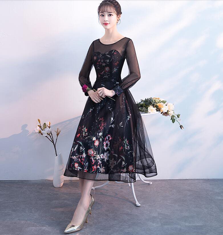 お呼ばれ エレガント ロング 長袖ワンピース ウェディングドレストレーン ピアノドレス パーティード 7,919円