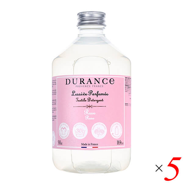 デュランス DURANCE ランドリーソープ 洗濯用洗剤 500ml 香り5種 5本セット