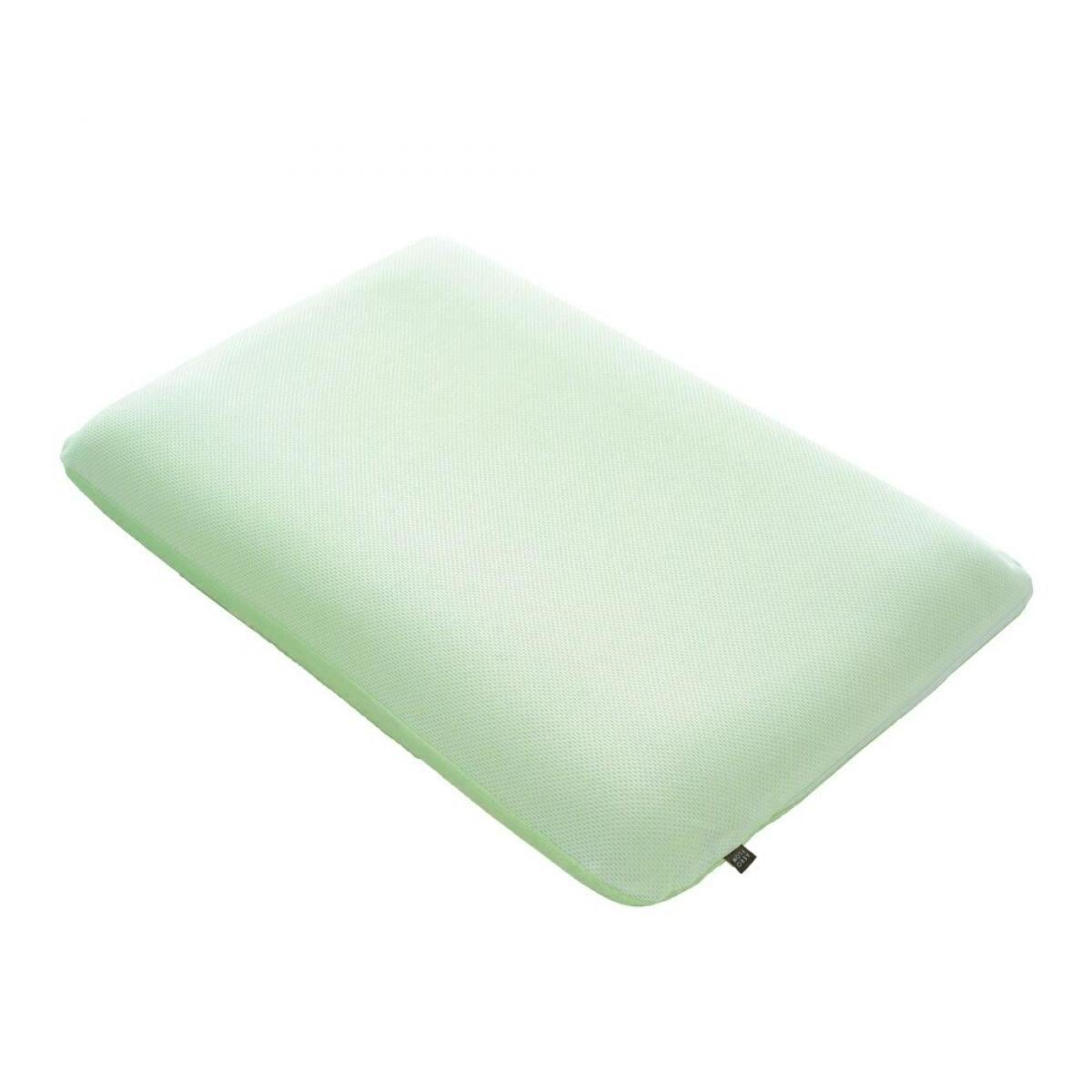 【I】【北海道・沖縄・離島不可】INOAC エアロフロー 低反発まくら フラットタイプ 日本製 イノアック 高さ調整 ムレ軽減 吸水速乾カバー付き【代引不可】【代引不可/沖