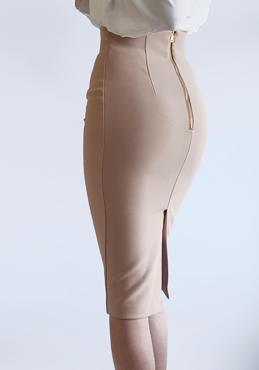 [高クオリティー] ハイウエスト hライン スリム スカート 高級 スカート オフィスルック